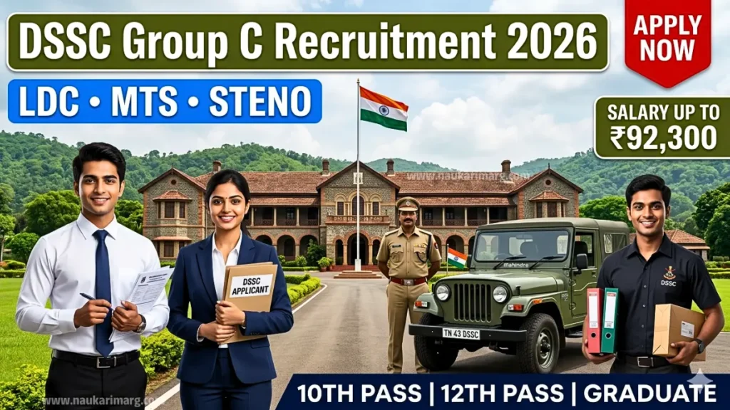 DSSC Wellington Group C Recruitment 2026