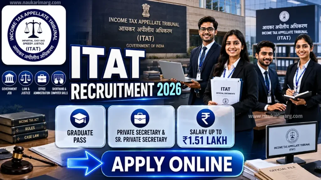 Income Tax ITAT Recruitment 2026
