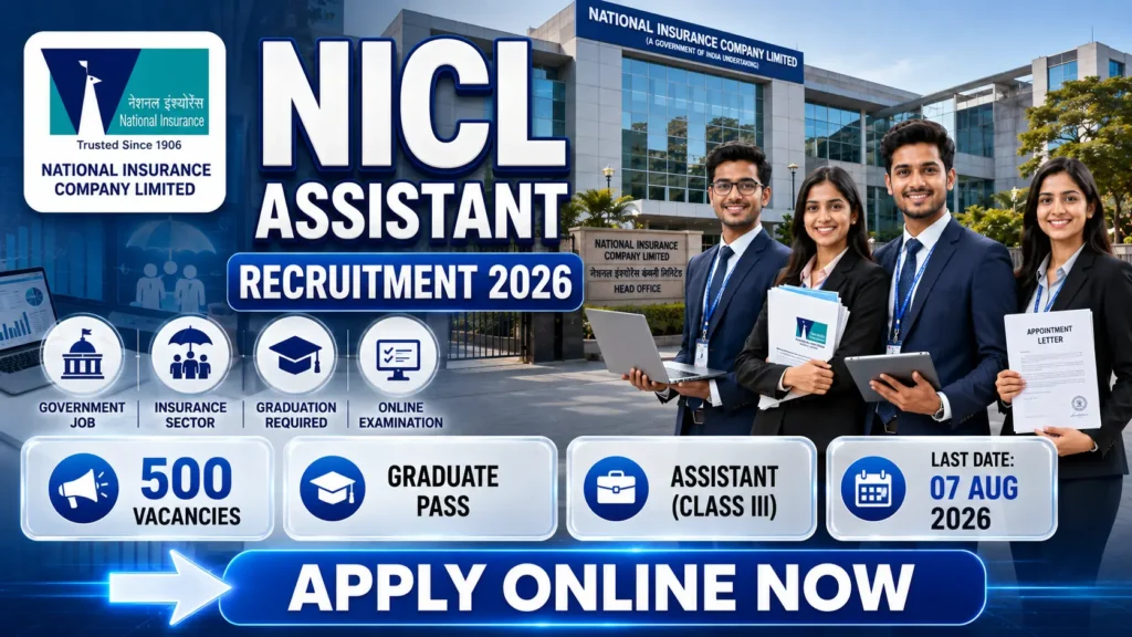 NICL Assistant Recruitment 2026