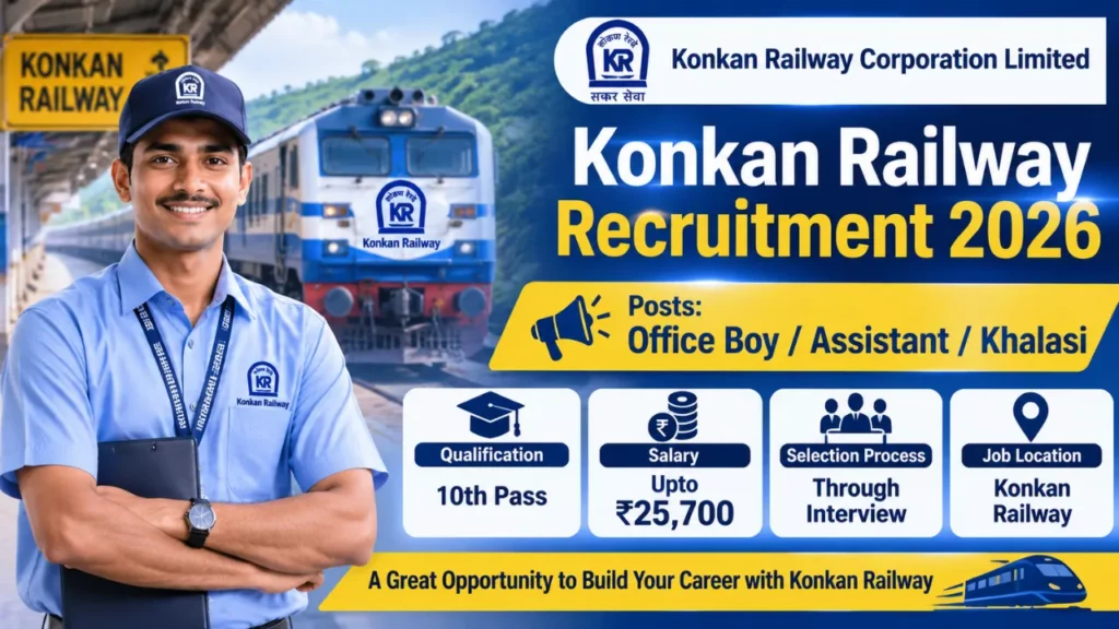 Konkan Railway Bharti 2026