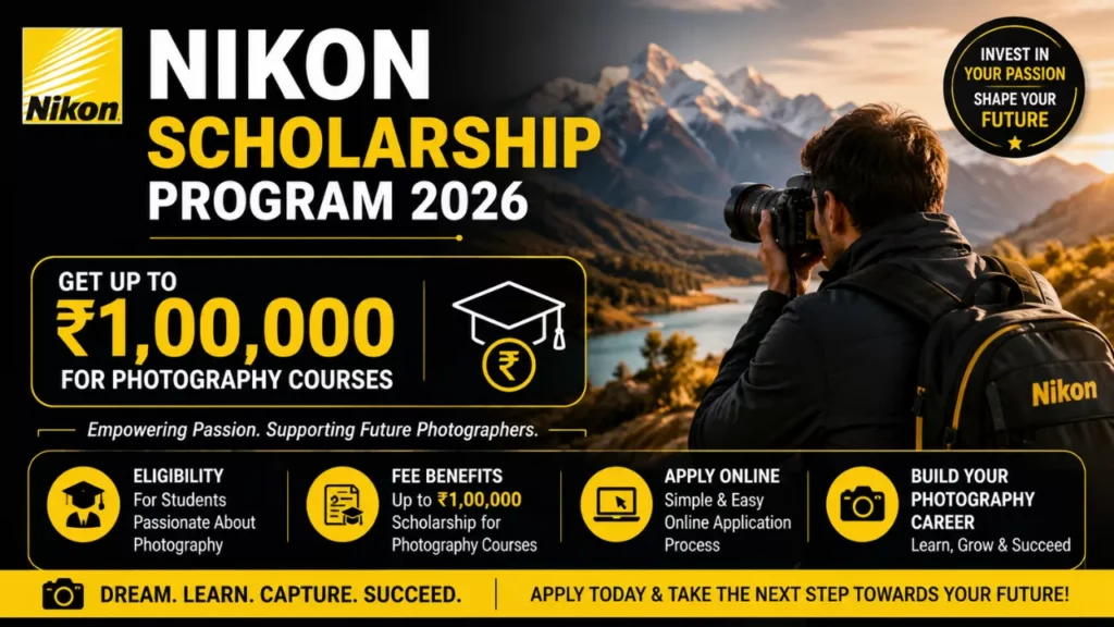 Nikon Scholarship Program 2026