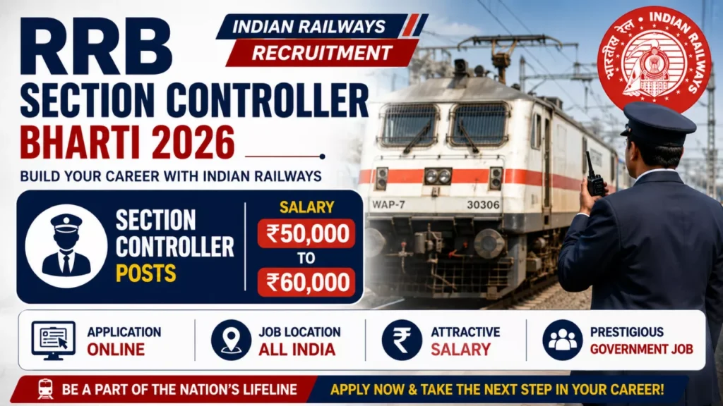 RRB Section Controller Bharti 2026