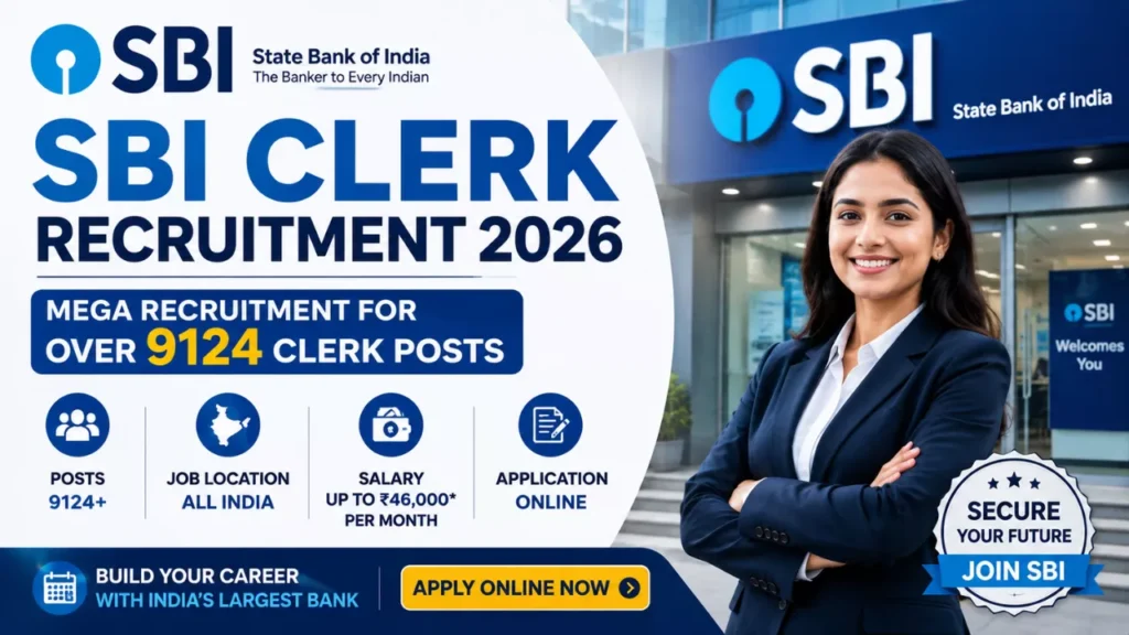 SBI Clerk Recruitment 2026