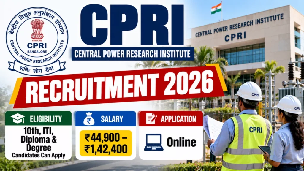 CPRI Bharti 2026