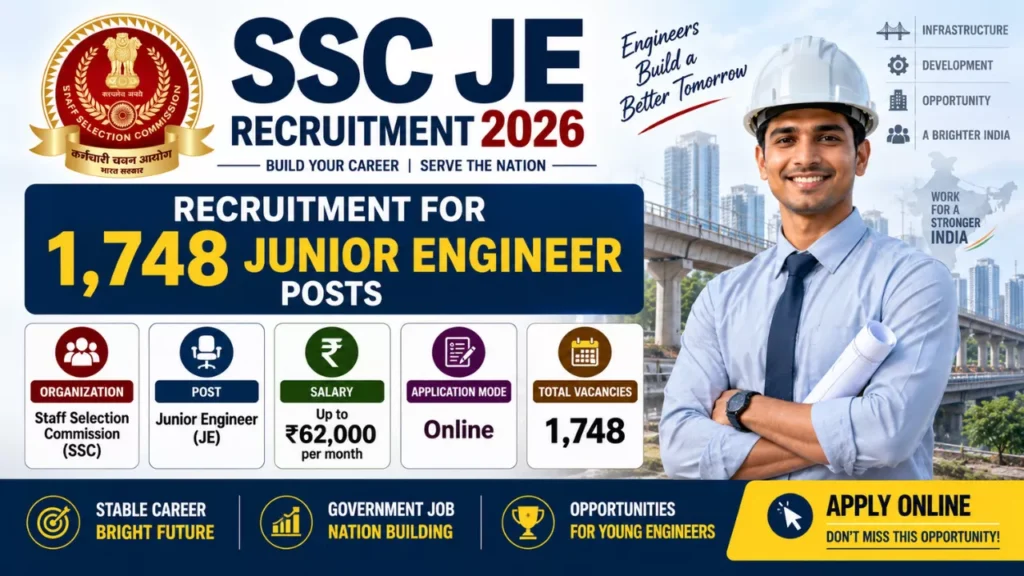 SSC JE Bharti 2026