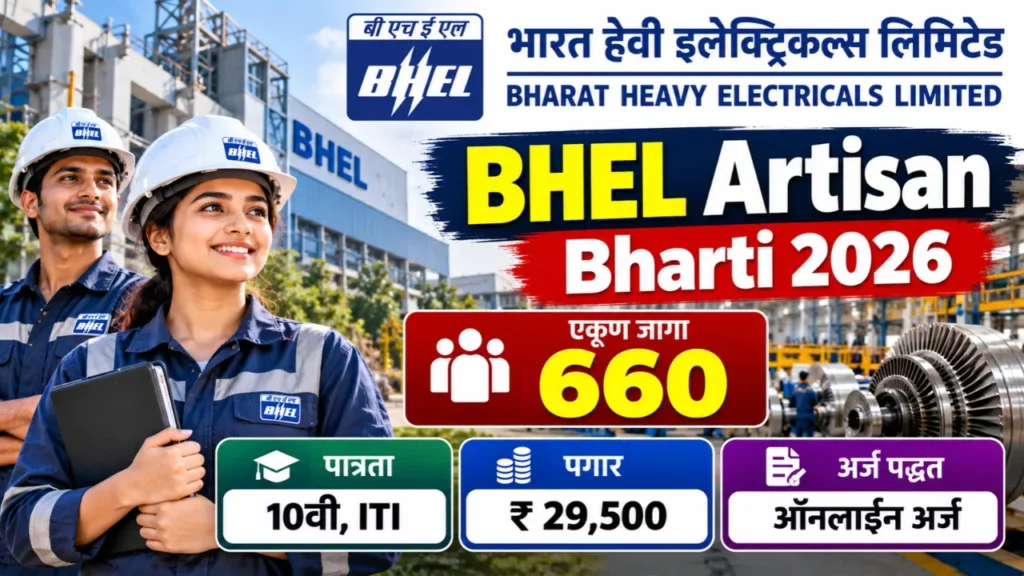 BHEL Artisan Bharti 2026