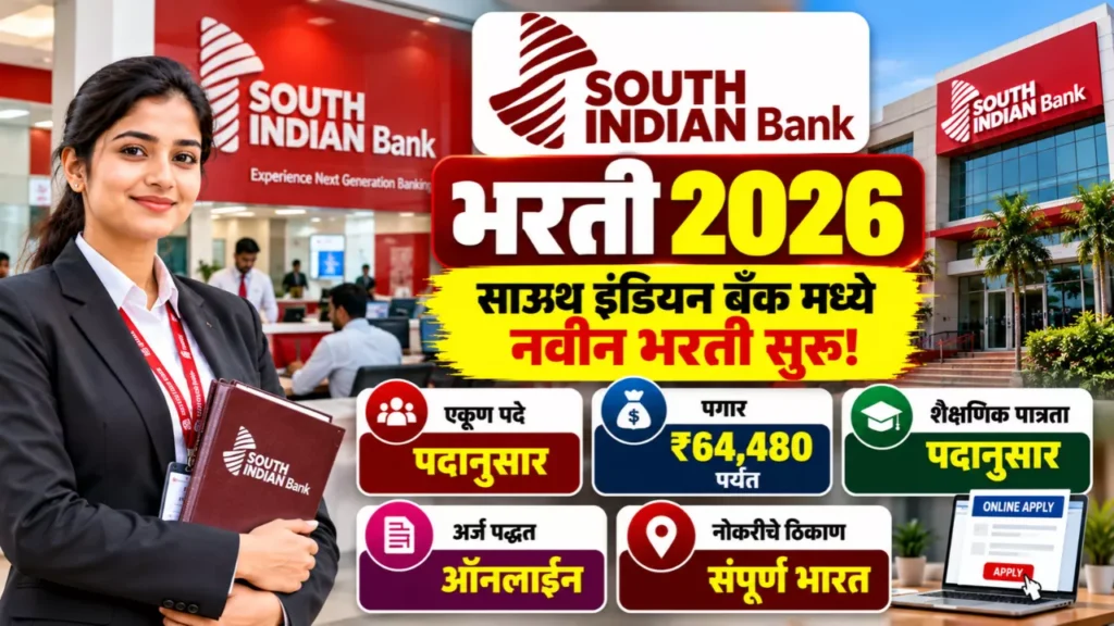 South Indian Bank Bharti 2026