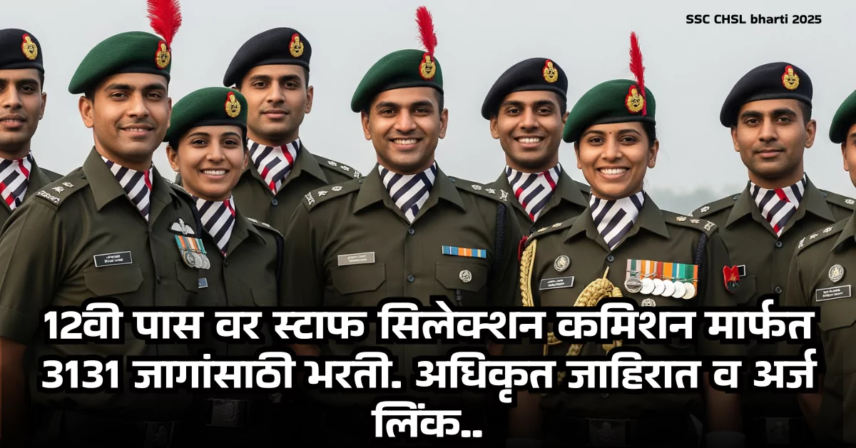 SSC CHSL Bharti 2025