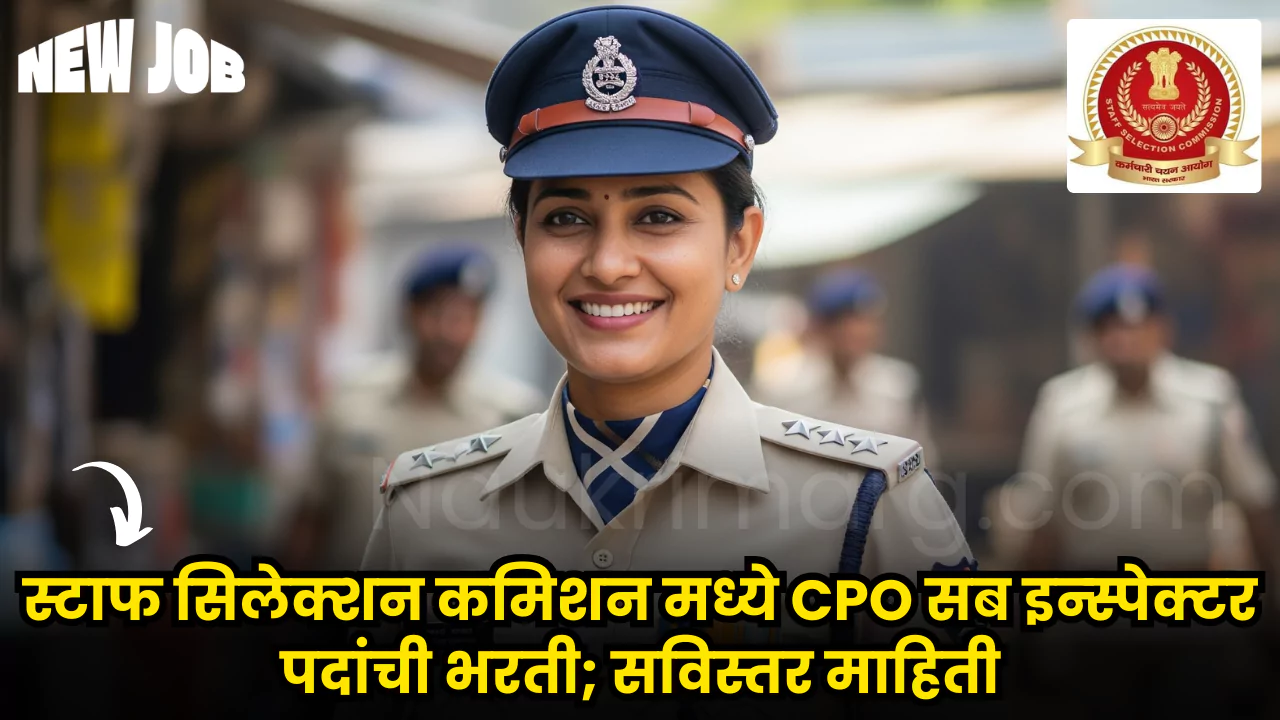 SSC CPO Sub-Inspector Bharti 2025