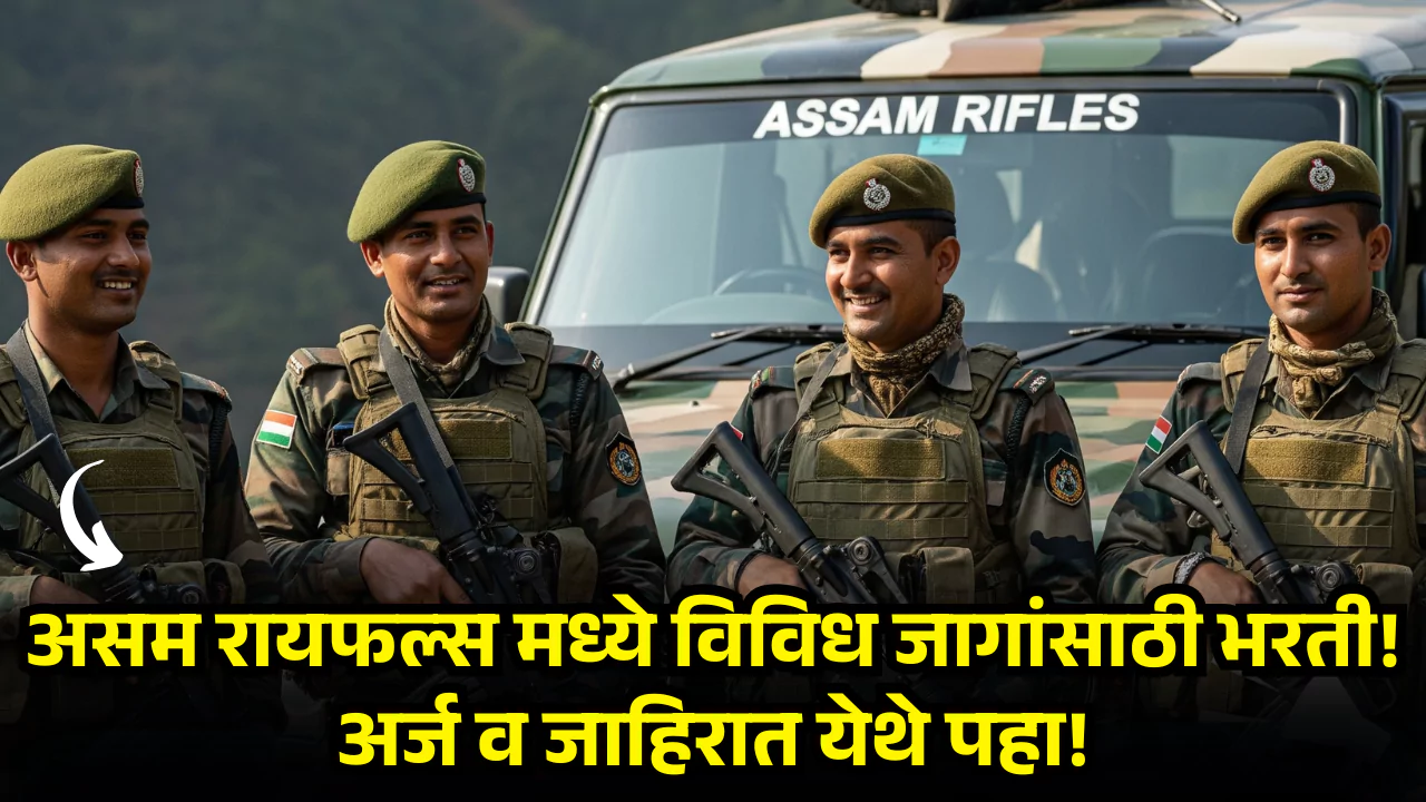 Assam Rifles Sports Quota Bharti 2025