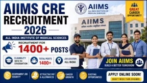 AIIMS CRE Recruitment 2026