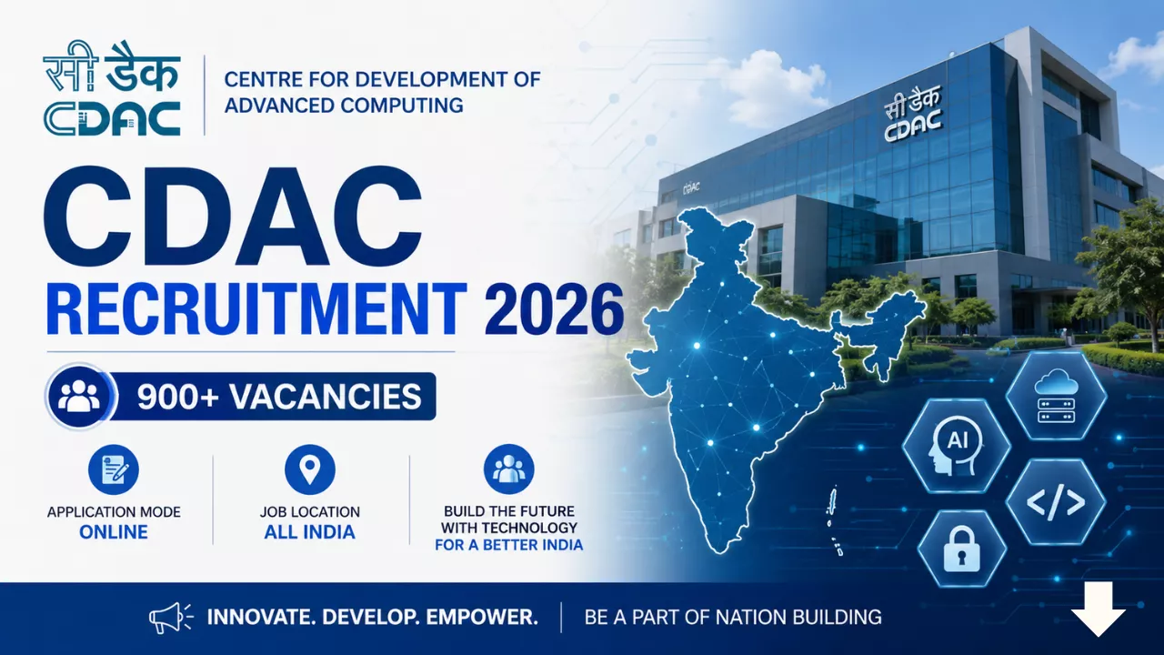 CDAC Recruitment 2026