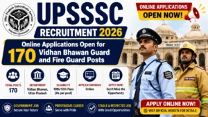 UPSSSC Recruitment 2026
