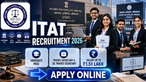 Income Tax ITAT Recruitment 2026