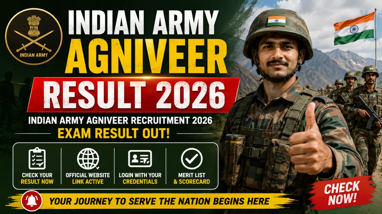 Indian Army Agniveer Result 2026