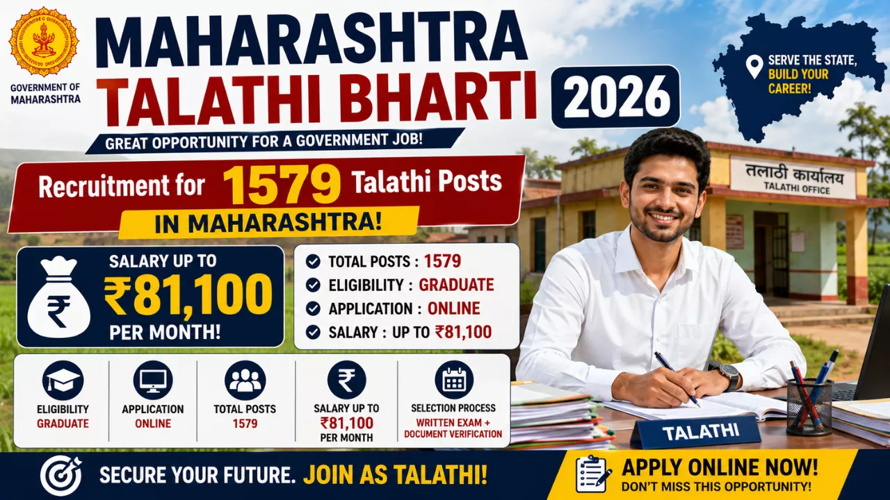 Maharashtra Talathi Bharti 2026
