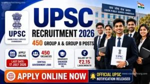UPSC Recruitment 2026