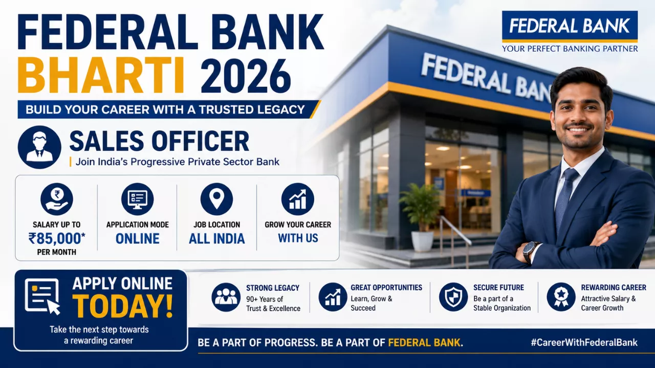 Federal Bank Bharti 2026