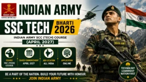 Indian Army SSC Tech Bharti 2026