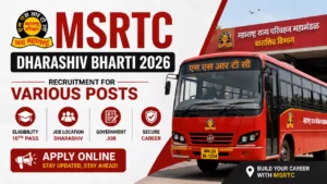 MSRTC Dharashiv Bharti 2026