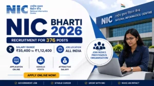 NIC Bharti 2026