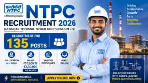 NTPC Recruitment 2026