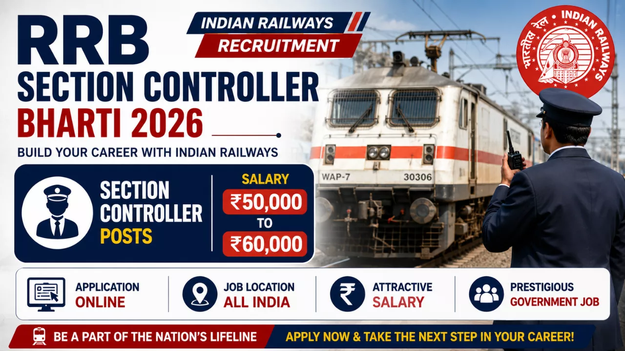 RRB Section Controller Bharti 2026