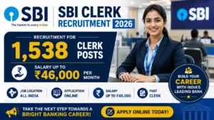 SBI Clerk Recruitment 2026