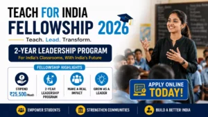 Teach For India Fellowship 2026