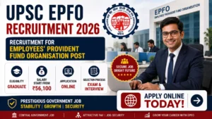 UPSC EPFO ​​Recruitment 2026