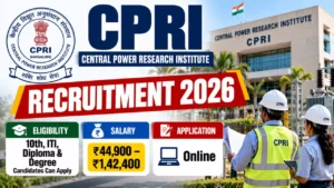 CPRI Bharti 2026