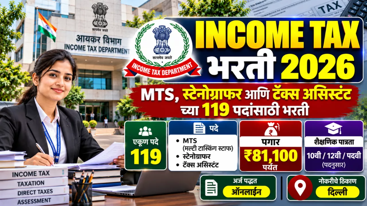 Income Tax Bharti 2026